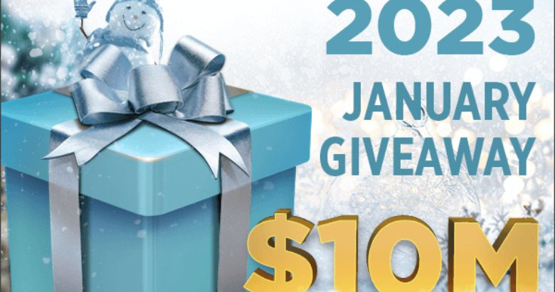 The Gifts Keep On Coming at GGPoker Thanks to the $10M January Giveaway