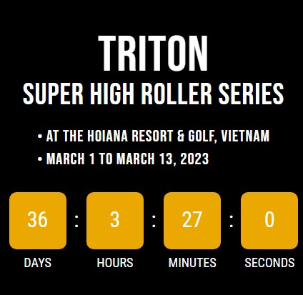GGPoker teams up with Triton Poker super high rolles series.