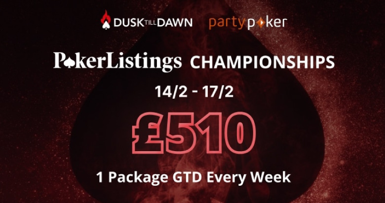 Play the PokerListings Championships at the Festival Nottingham