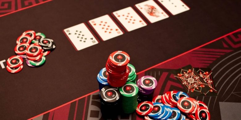 PokerStars chip stack.