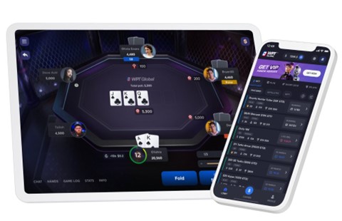 WPT Global tablet and mobile.