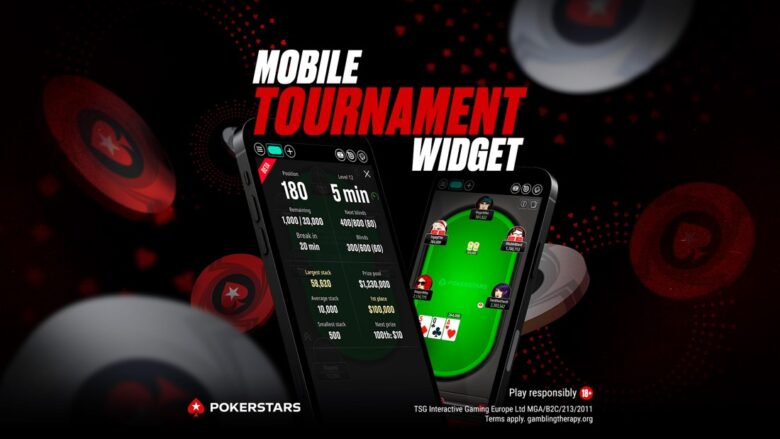PokerStars Mobile Widget.