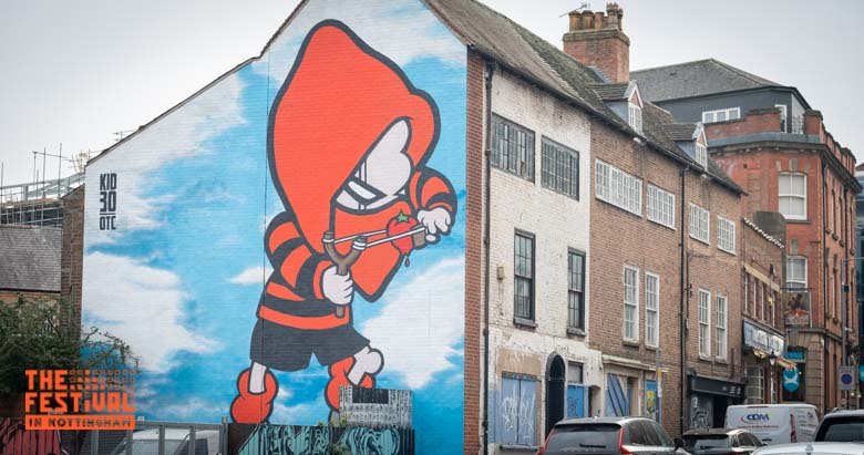 The Festival Nottingham - Graffiti.