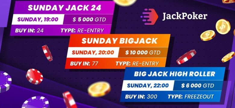 JackPoker Weekly Tournaments
