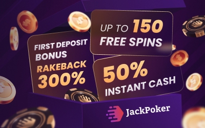JackPoker Welcome Bonus