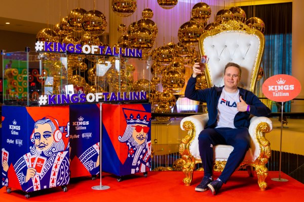 Kings of Tallinn 2023 Highroller Winner Kimmo Fagerholm.