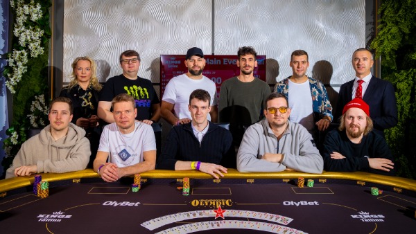 Kings of Tallinn 2023 Main Event Final Table.