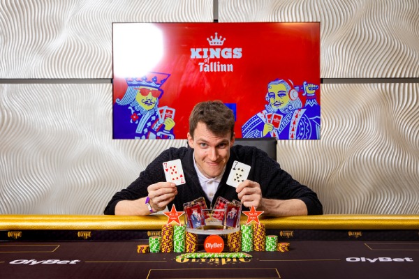 Kings of Tallinn 2023 Main Event Winner Priit Parmasto.