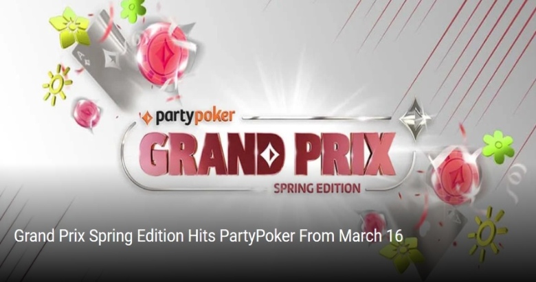 Coming soon: the $450K Grand Prix Spring edition at partypoker