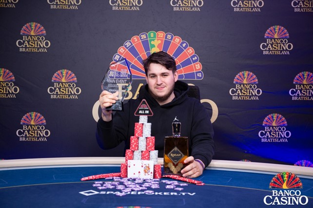 Poker Polish Days Main Event Winner 2023 Kacper Kuzior.