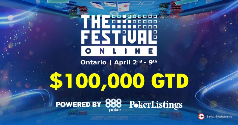 Maple-flavored Version of The Festival Online Set for 888poker Ontario