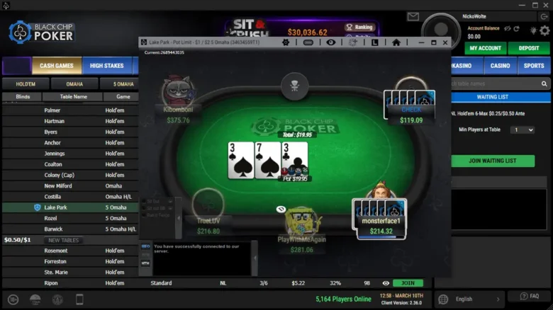 Black Chip Poker Room