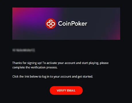 Confirm your email.