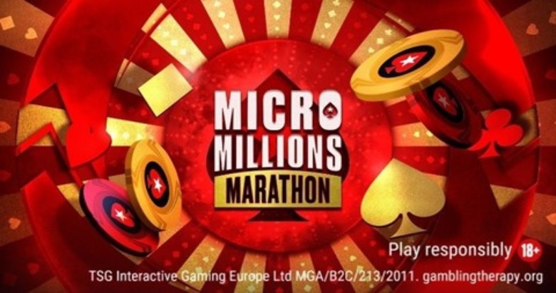 Get Max Value in the $2M Micro Millions Marathon at PokerStars