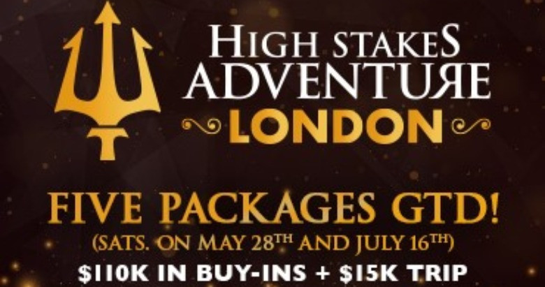 Win a $125,000 High Stakes Adventure London Package at Americas Cardroom