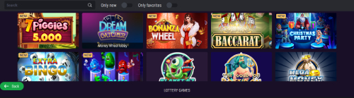 JackPoker Casino Lottery Games