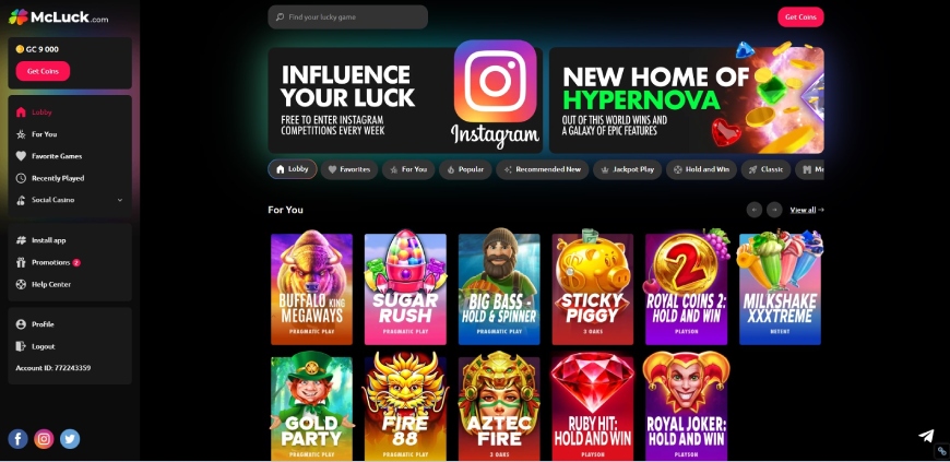 Free casino Black Widow online Slots!