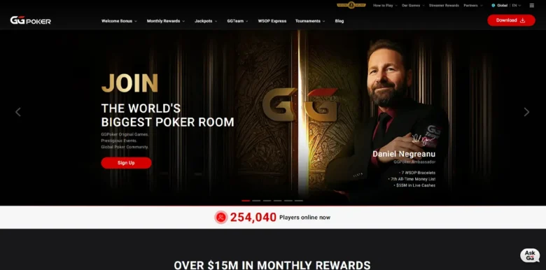 ggpoker main webpage