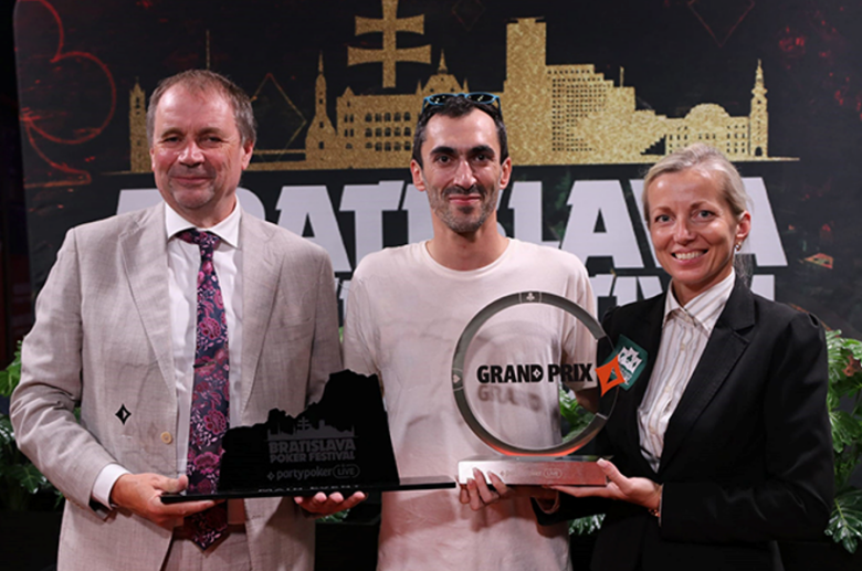 Alexandros Dimogiorgis – Winner partypoker Grand Prix Bratislava