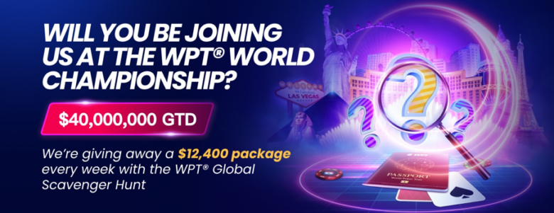 WPT Global WPT World Championship Scavenger Hunt 2023