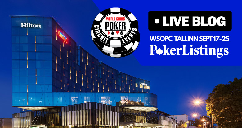 WSOPC Tallinn 2023 Live Blog