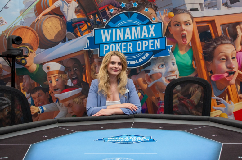 Zuzana Mikulikova at the Winamax Poker Open