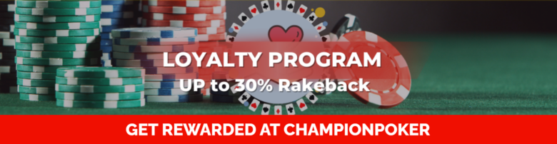 ChampionPoker VIP Loyalty Program 2023