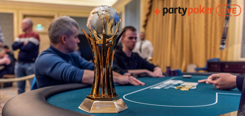 partypoker MILLIONS Main Event Trophy