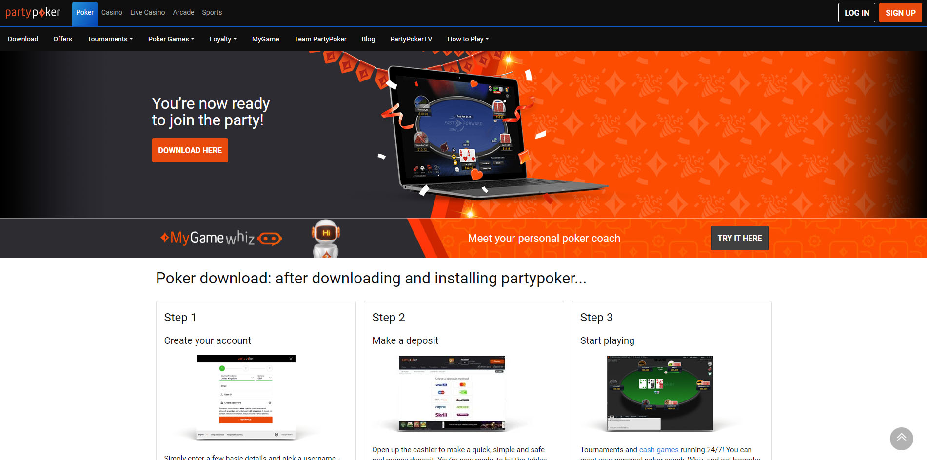 partypoker casino bonus