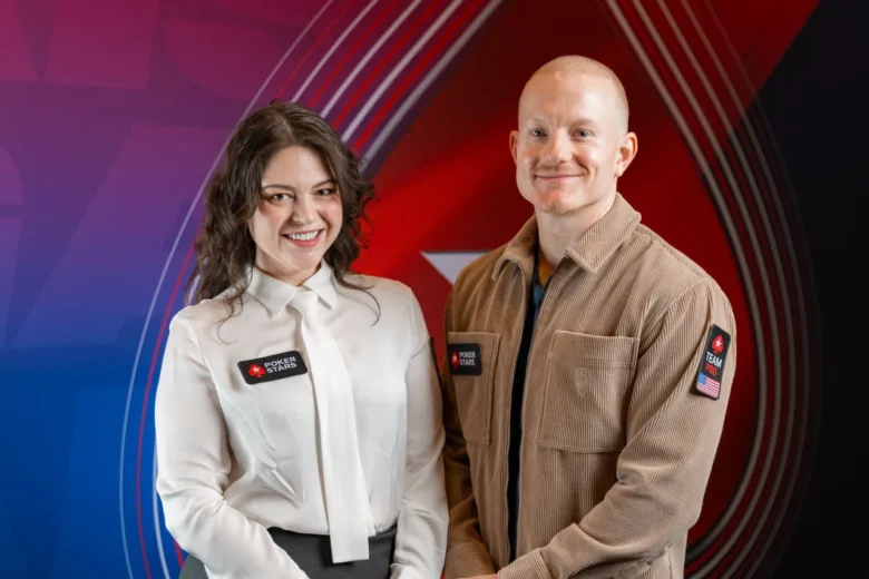 PokerStars Ambassadors Jason Koon and Caitlin Comeskey