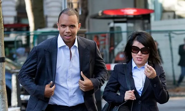 Phil Ivey and Kelly Sun