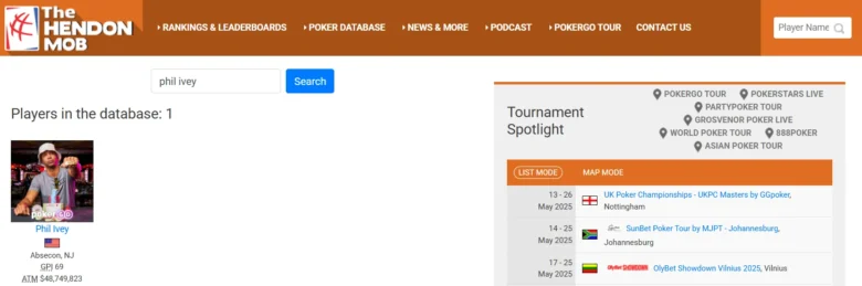 THM Live Poker Stats