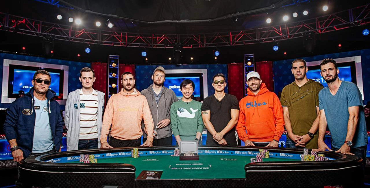 Wsop main event table
