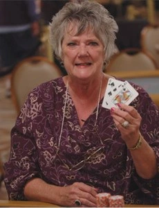 WSOP Seniors Event Clare Miller
