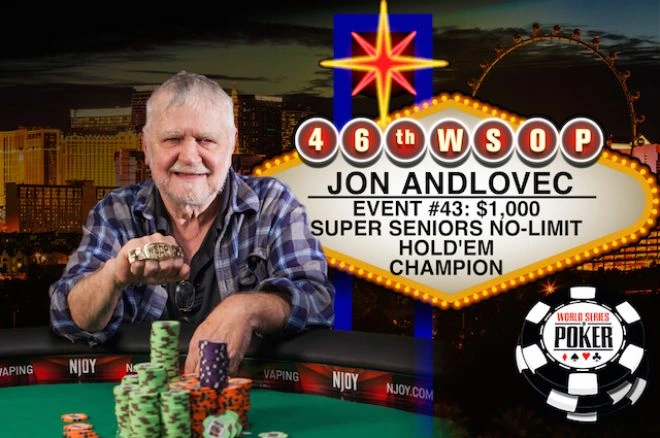 WSOP Seniors Event Jon Andlovec