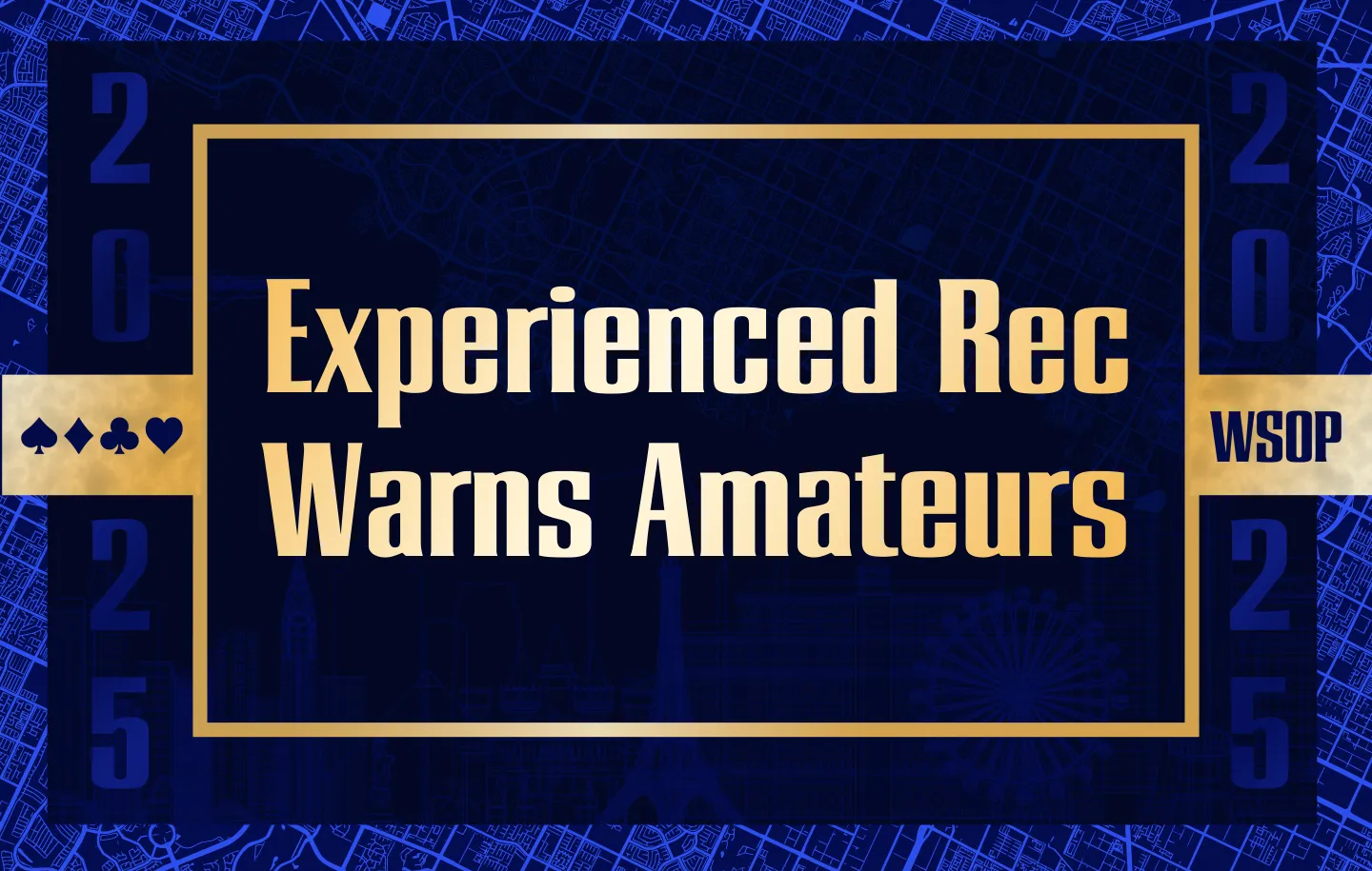 experienced rec warns amateurs