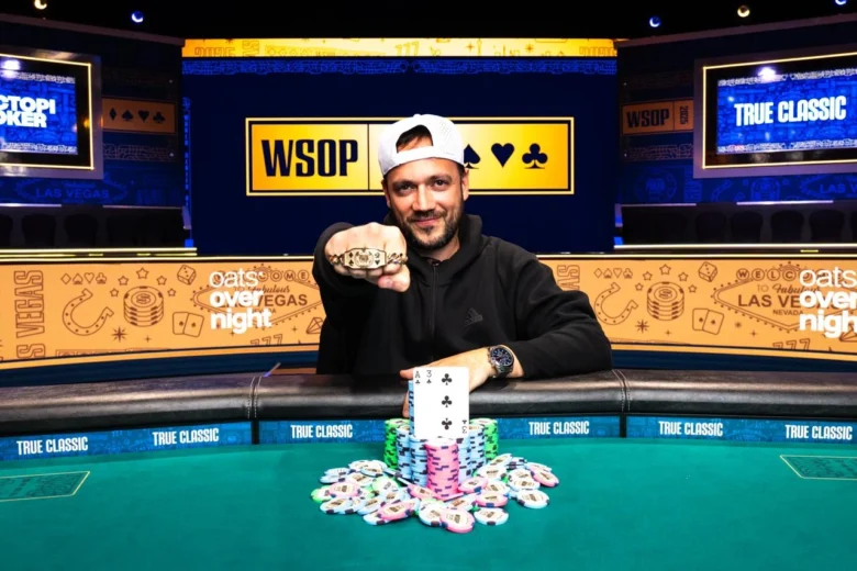 WSOP 2025 Antonio Galiana