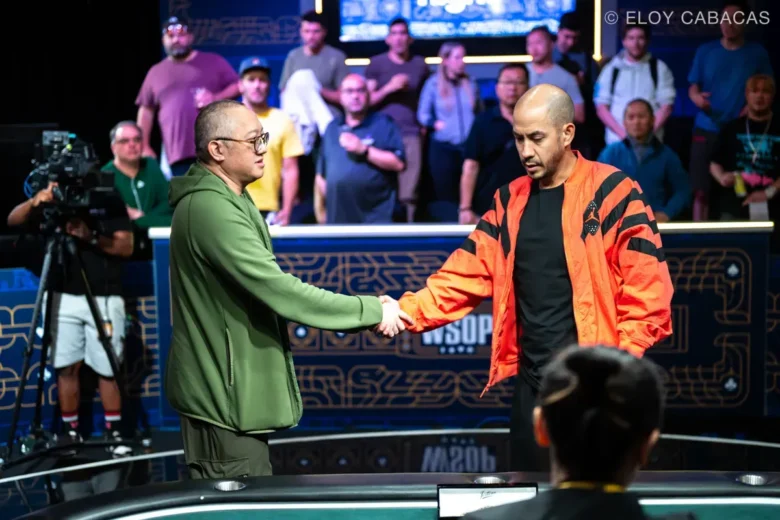 WSOP 2025 Veerachai Vongxaiburana and Phil Hui
