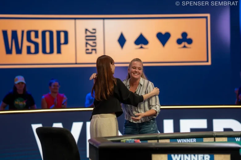 WSOP 2025 Ladies Championship Alcorn and Okamoto