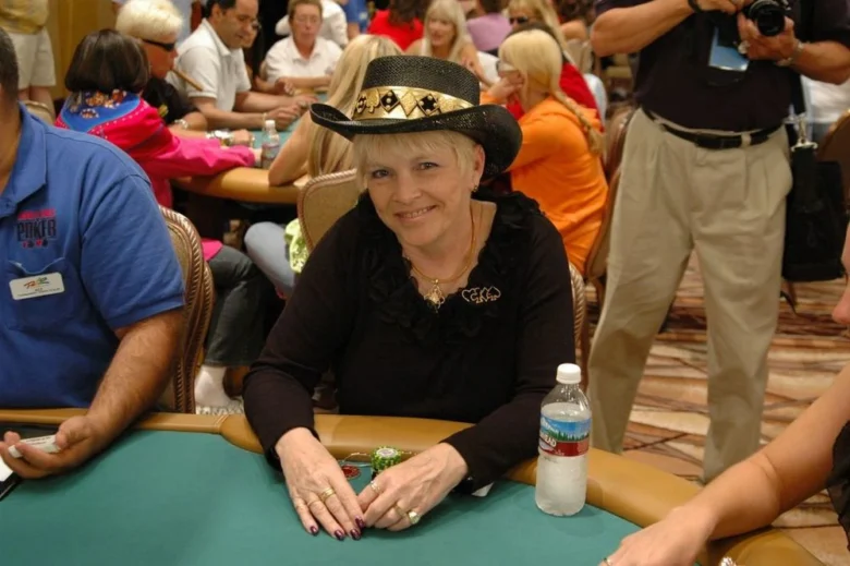WSOP Ladies Event Susie Isaacs