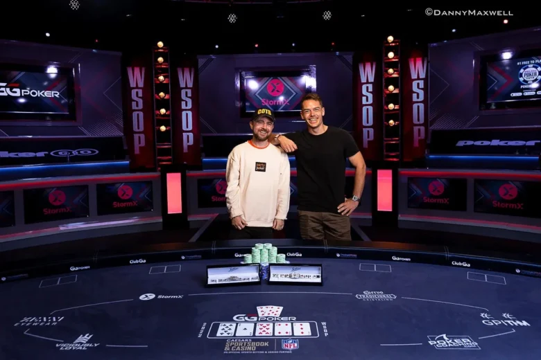 WSOP Tag Team Event Patrick Leonard and Espen Jørstad