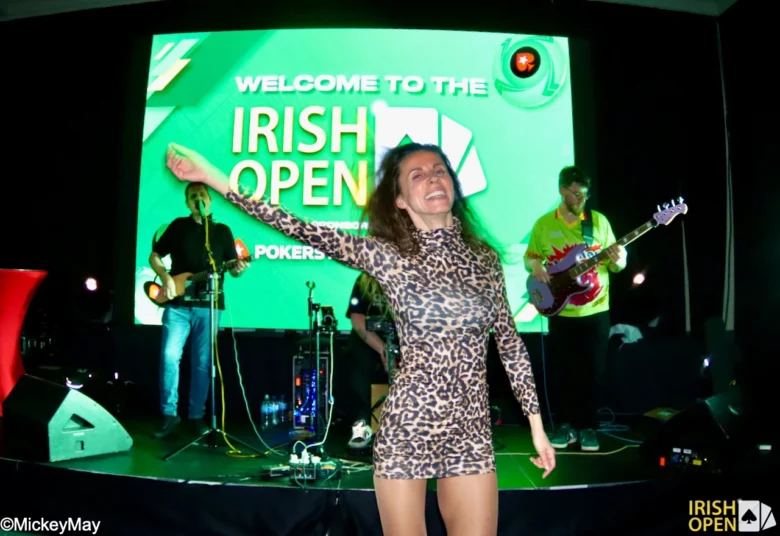Olena Nadtoka at the Irish Poker Open 2025