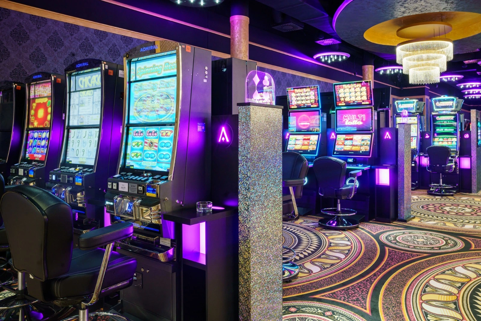 Playroom at Samorini casino
