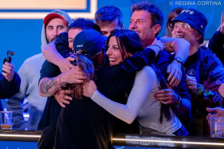 WSOP 2025 Main Event Leo Margets and her rail
