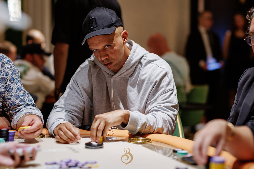 Phil Ivey during the Bombay Series in Tallin 2025/