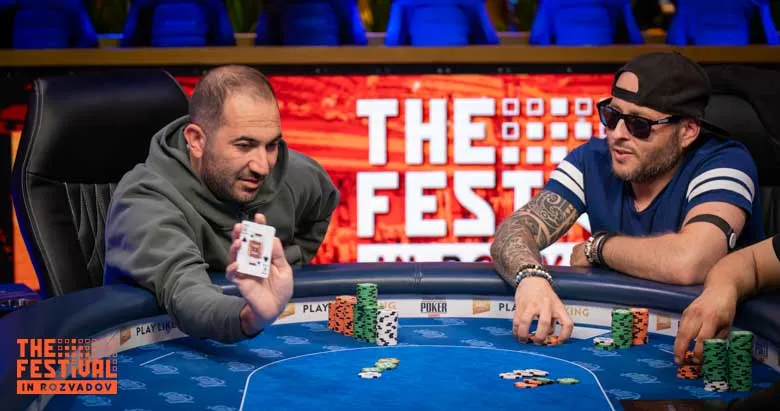 ThThe Festival Series final table.