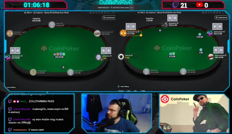 NKO1’s Freeroll on CoinPoker