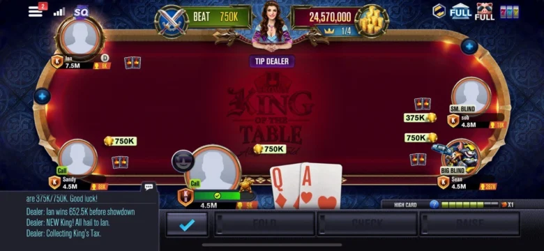 Play WSOP Kings of the Table