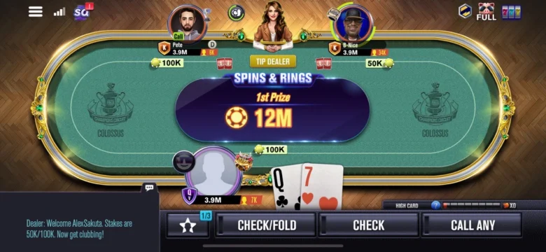 Play WSOP Spins&Rings