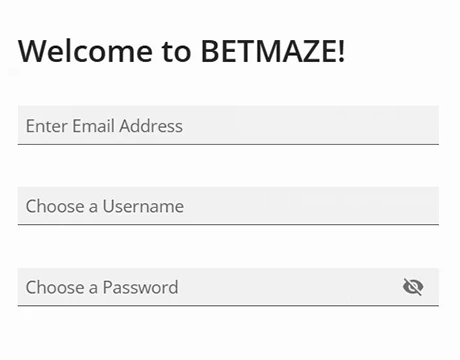 Choose a Username and Password